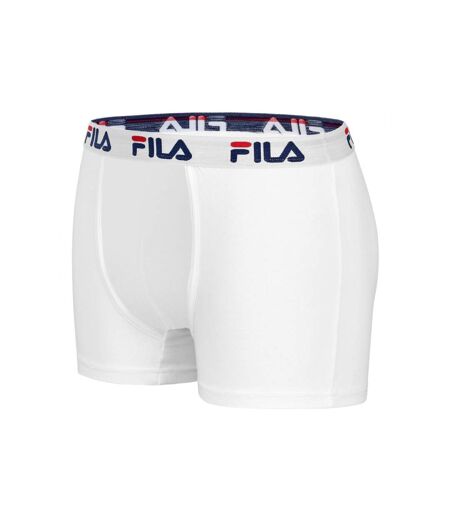 Lot de 4 Boxers Coton homme FU5016 Uni Fila