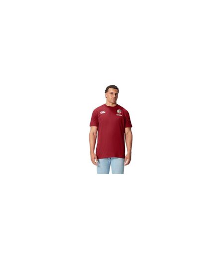 Unisex Adult Tour´25 British & Irish Lions T-shirt Red Canterbury