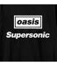 T-shirt supersonic adulte noir Amplified