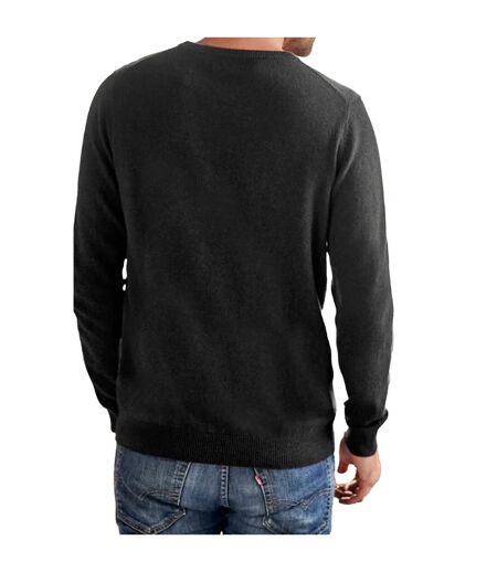 Pull Motif/style Uni Homme Noir WoolOvers