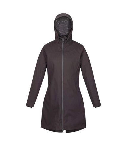 Womens/ladies rulford waterproof parka black Regatta