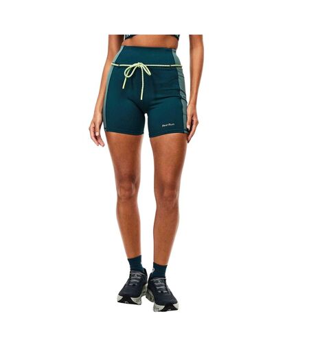 Cuissard De Cyclisme Motif/style Ligne D´horizon Femme Vert Foncé Red Run