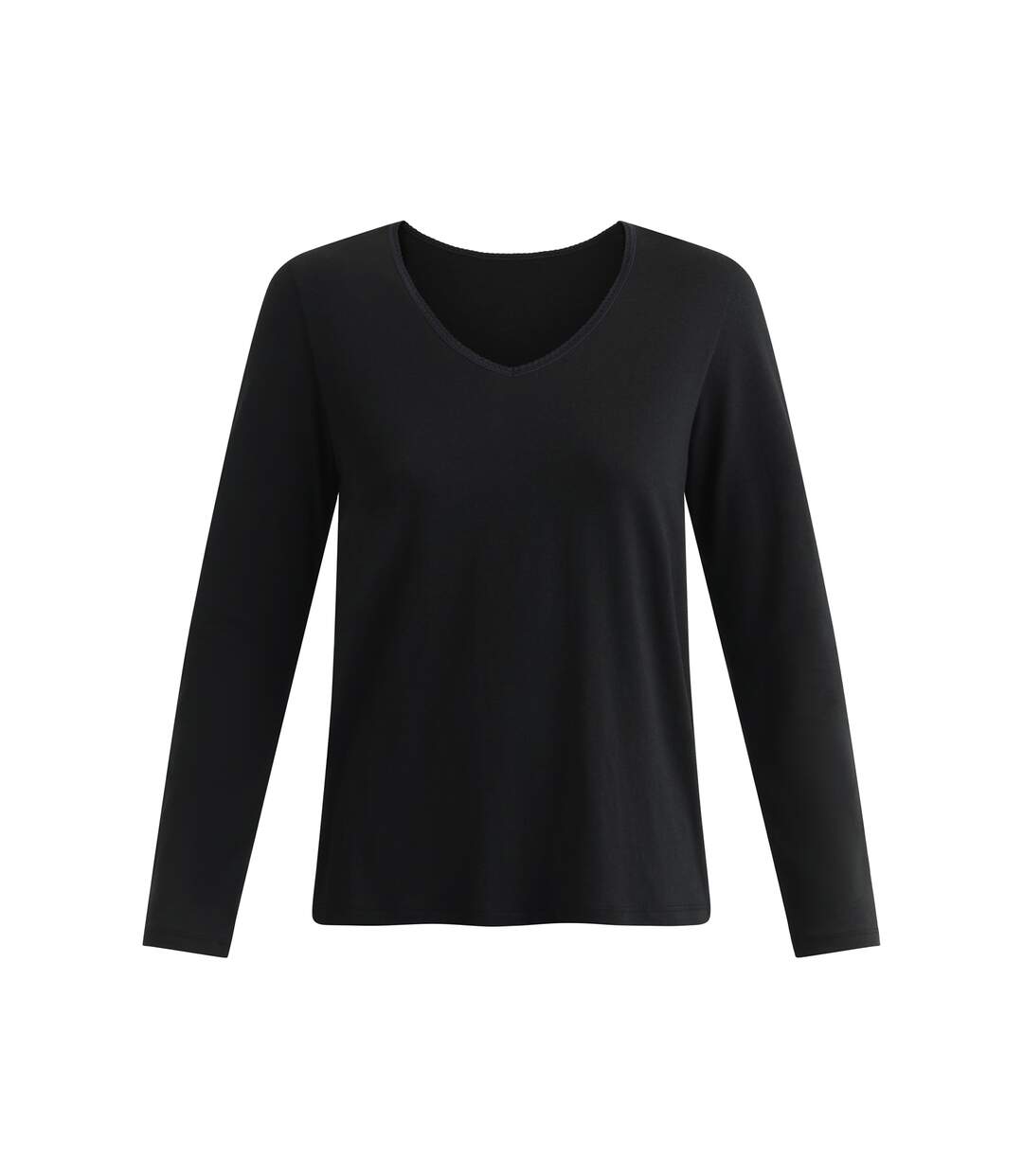 T-shirt Col V Isolant Thermal-4