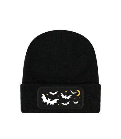 Bonnet night bats adulte noir Grindstore