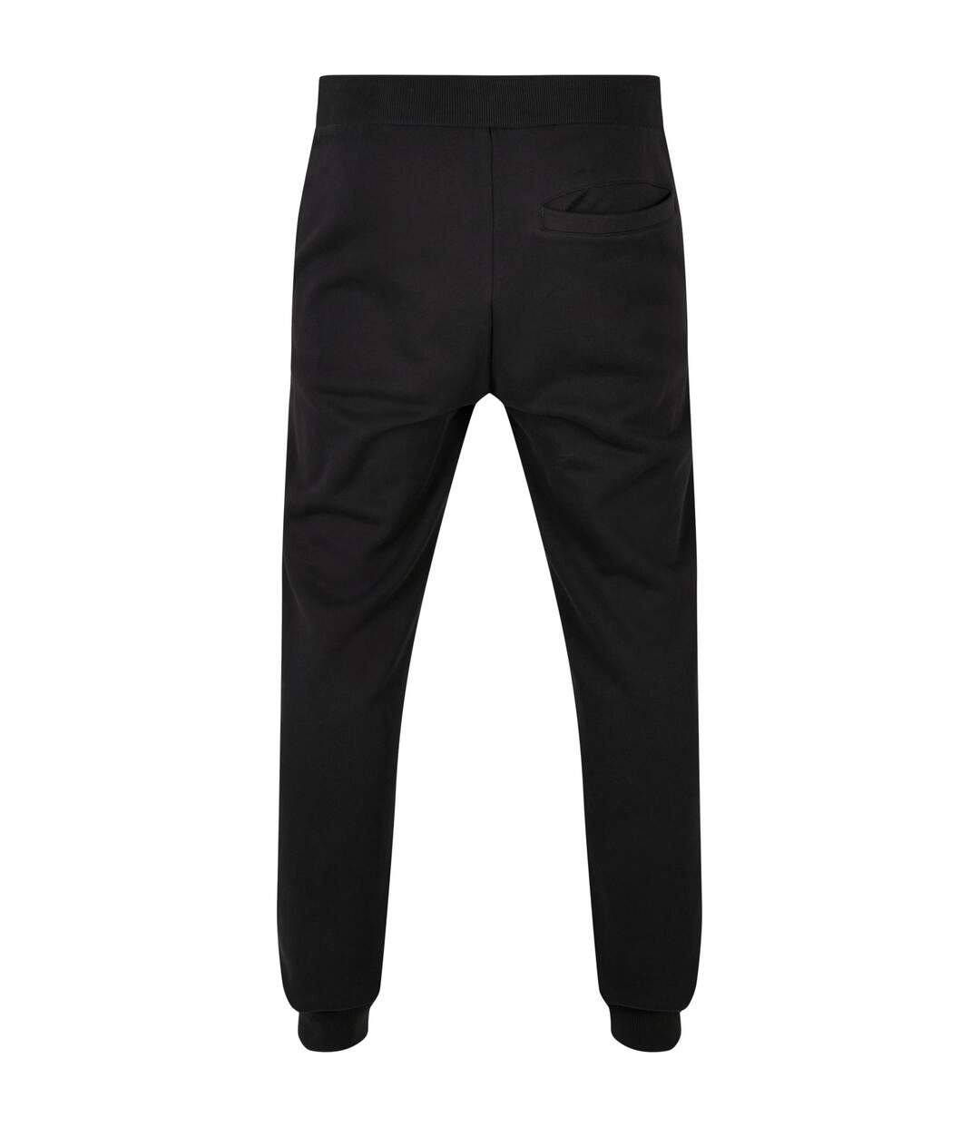 Unisex Adult Basic Organic Cotton Sweatpants Black Build Your Brand-2