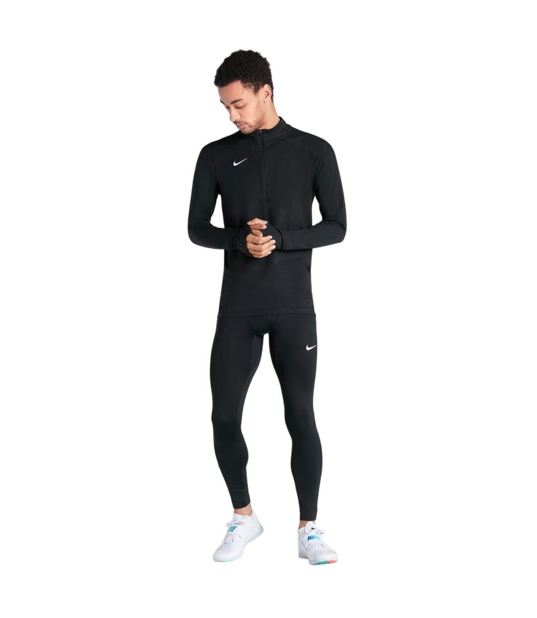 Haut Course À Pied Dry Element Homme Noir Nike-1