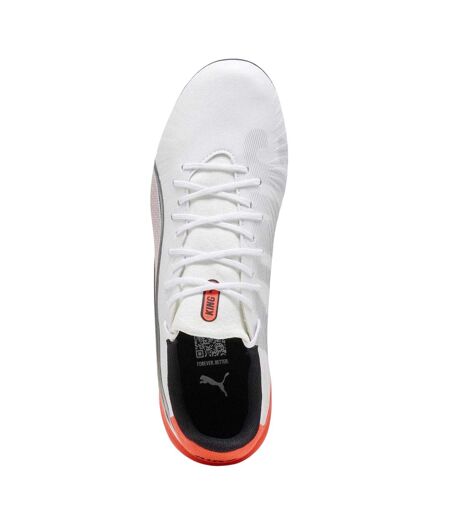 Mens King Match Mg Firm Ground Football Boots  White Puma