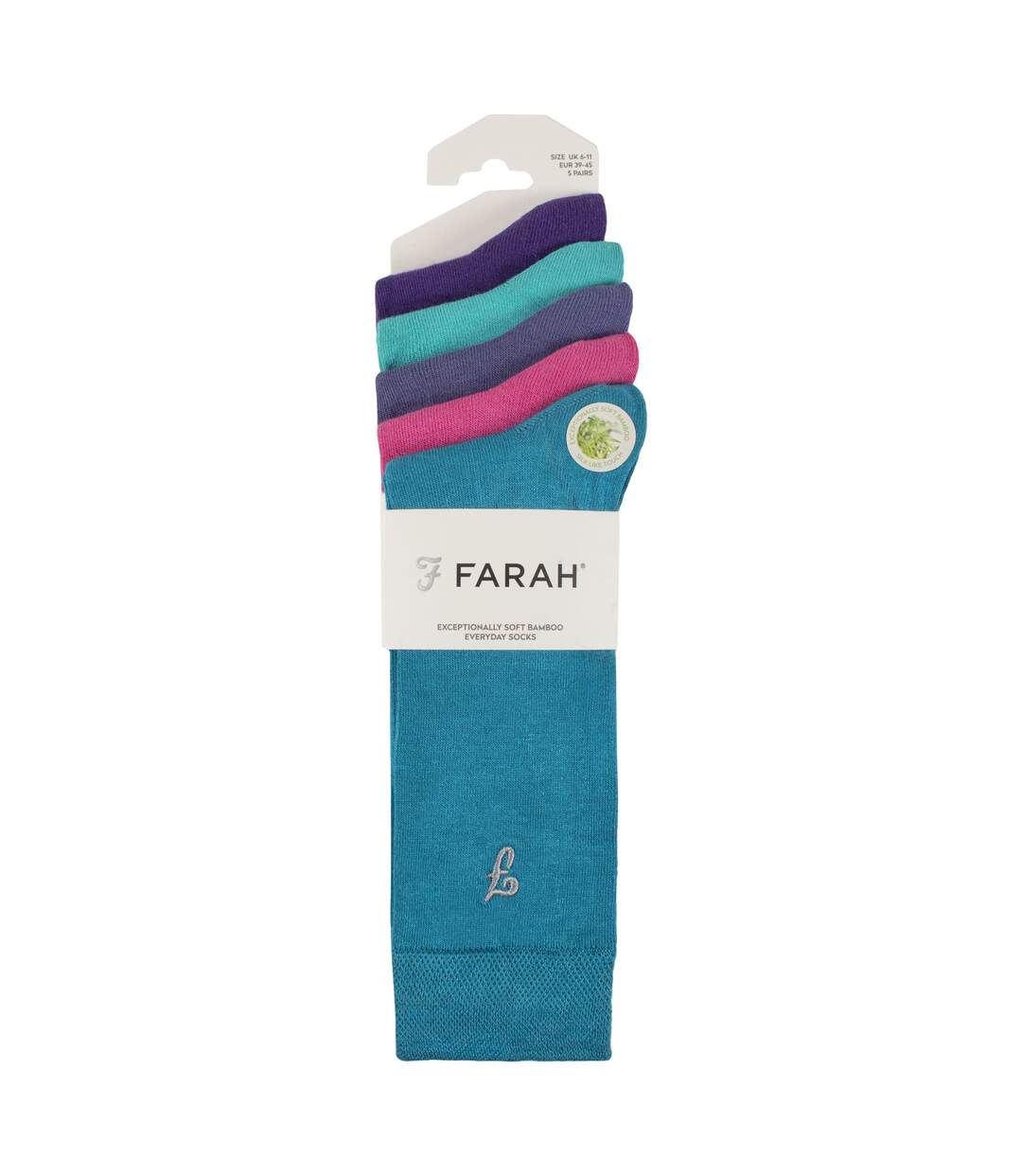 5 Pack Mens Bamboo Patterned Socks - Soft Breathable Stylish Everyday Comfort-2