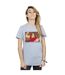 Disney - T-shirt BEAUTY AND THE BEAST HANDSOME BRUTE - Femme (Gris chiné) - UTBI17134-2