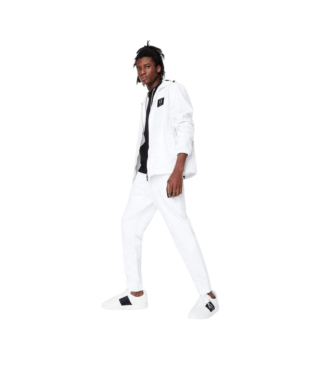 Mens Joggers White Armani Exchange-1