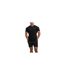 Mens Microfibre Shorts Black Reeva-1