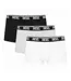 x3 boxers noir/blanc/gris homme diesel shawnthreepack-1