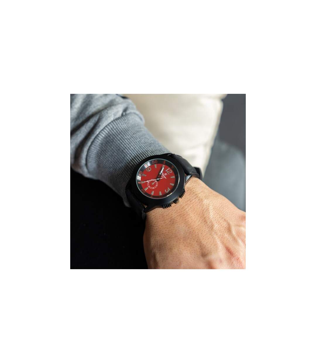 Montre Fashion pour Homme Silicone Noir CHTIME-2