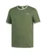 Mens Cotton T-shirt Khaki Green Slazenger-3