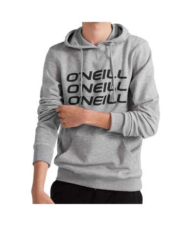 Sweat à Capuche Gris Homme O'Neill Triple Stack - L