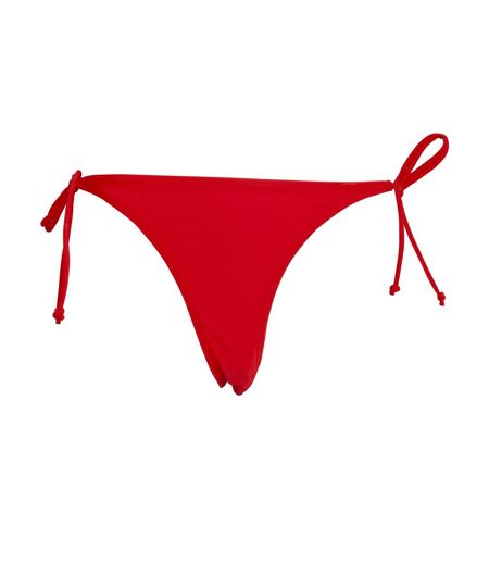 Brave Soul Womens/Ladies Bikini Bottoms (Red) - UTUT276