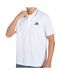 Polo Blanc Homme Adidas 9221 - L