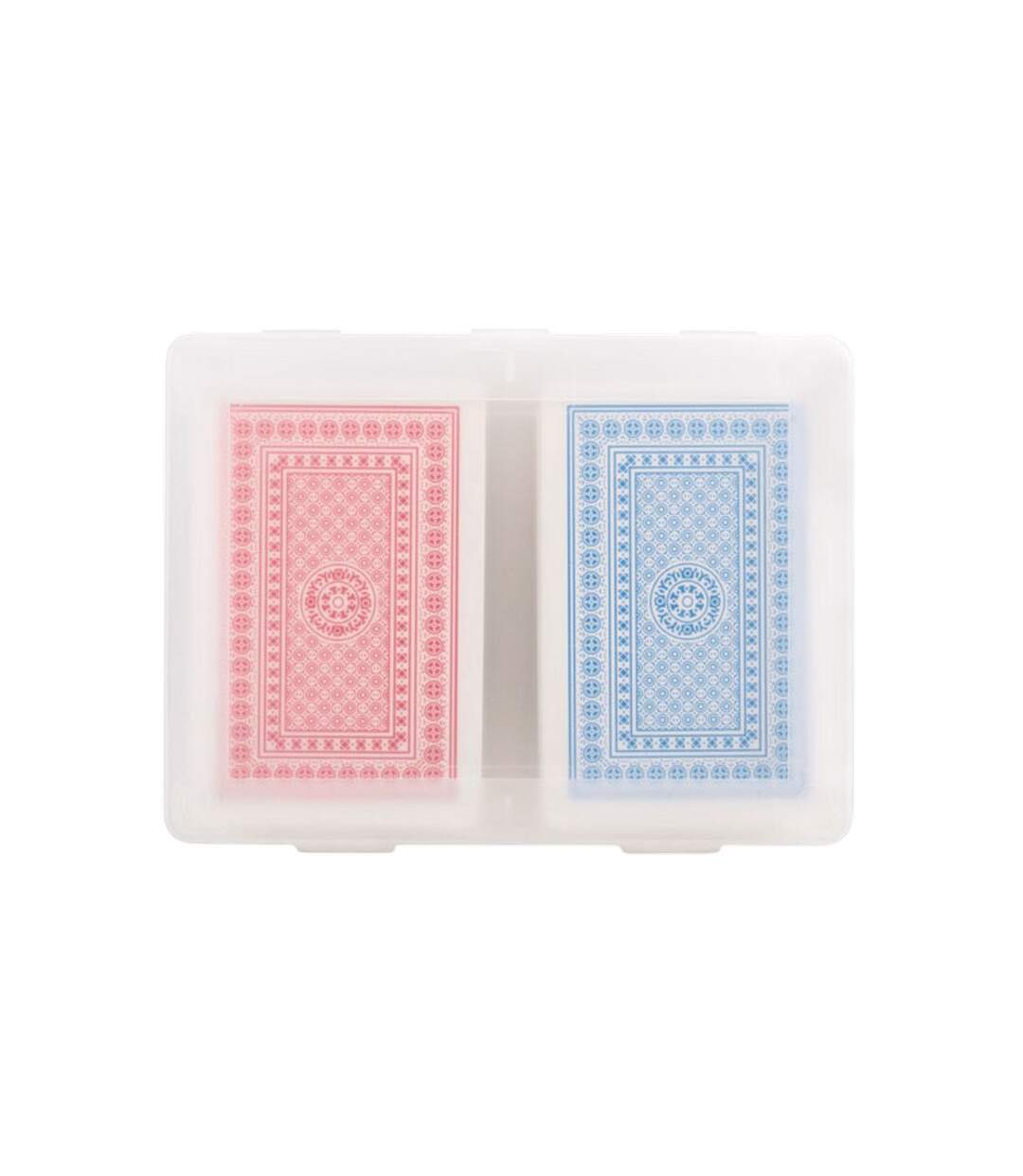 Pack of 2  Classic playing card deck set  one size red/blue MidOcean-3