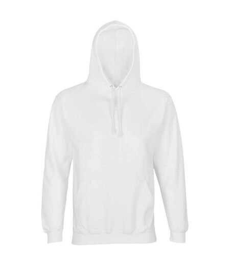 Sweat à capuche condor adulte blanc SOLS