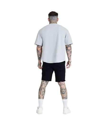 Maillot homme gris chiné SikSilk
