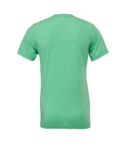 Canvas triblend t-shirt à manches courtes homme vert Bella + Canvas