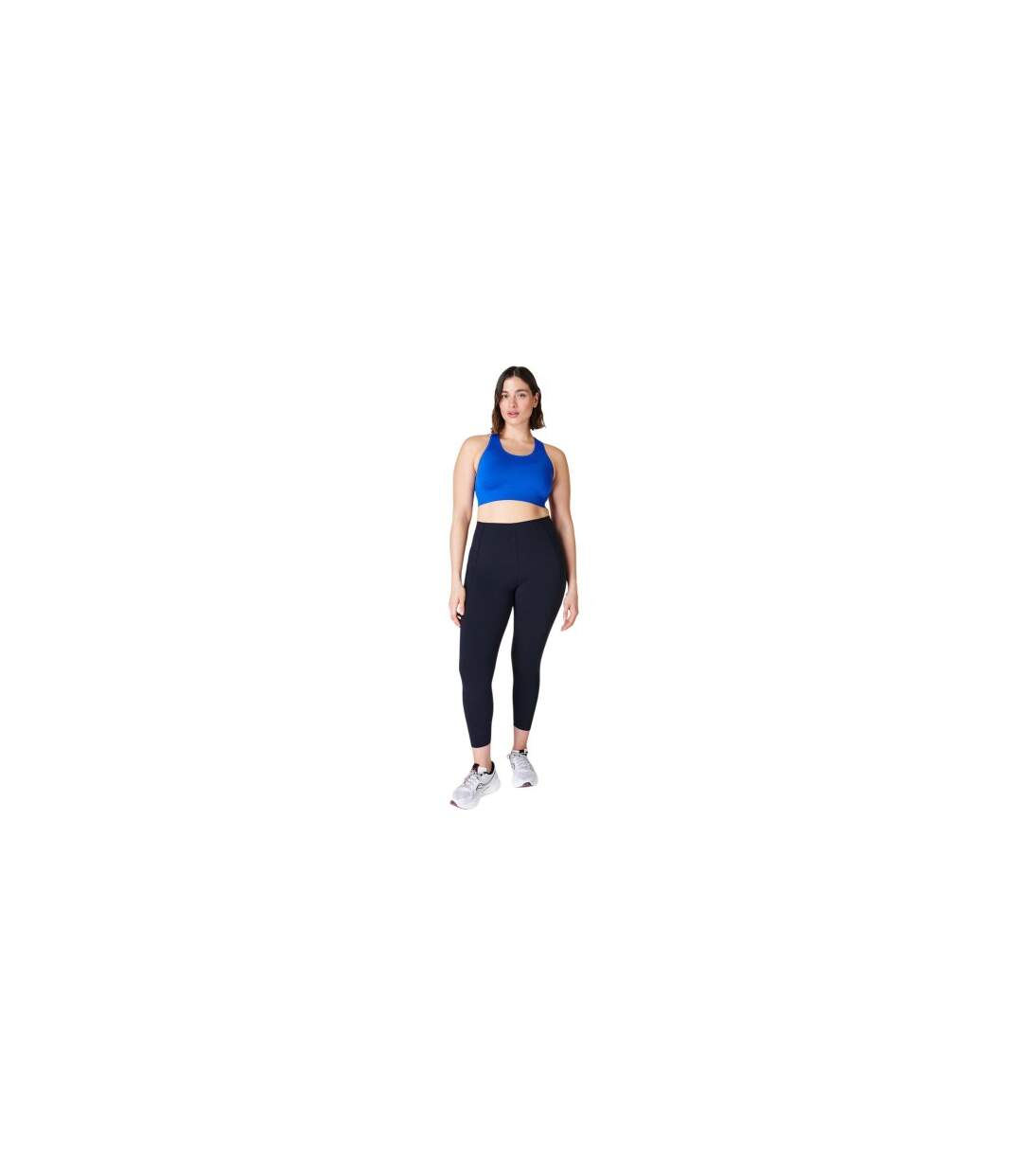 Legging Entraînement Power Ultrasculpt 7/8 Femme Noir Sweaty Betty-1