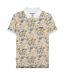 Polo Ss25 Homme Blanc Bleu Marine Lambretta-1