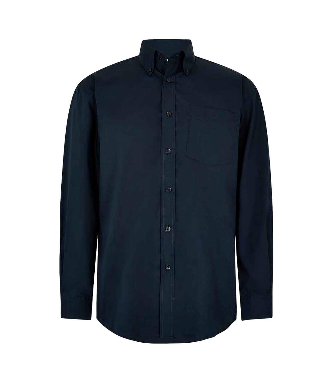 Chemise corporate homme bleu marine foncé Kustom Kit