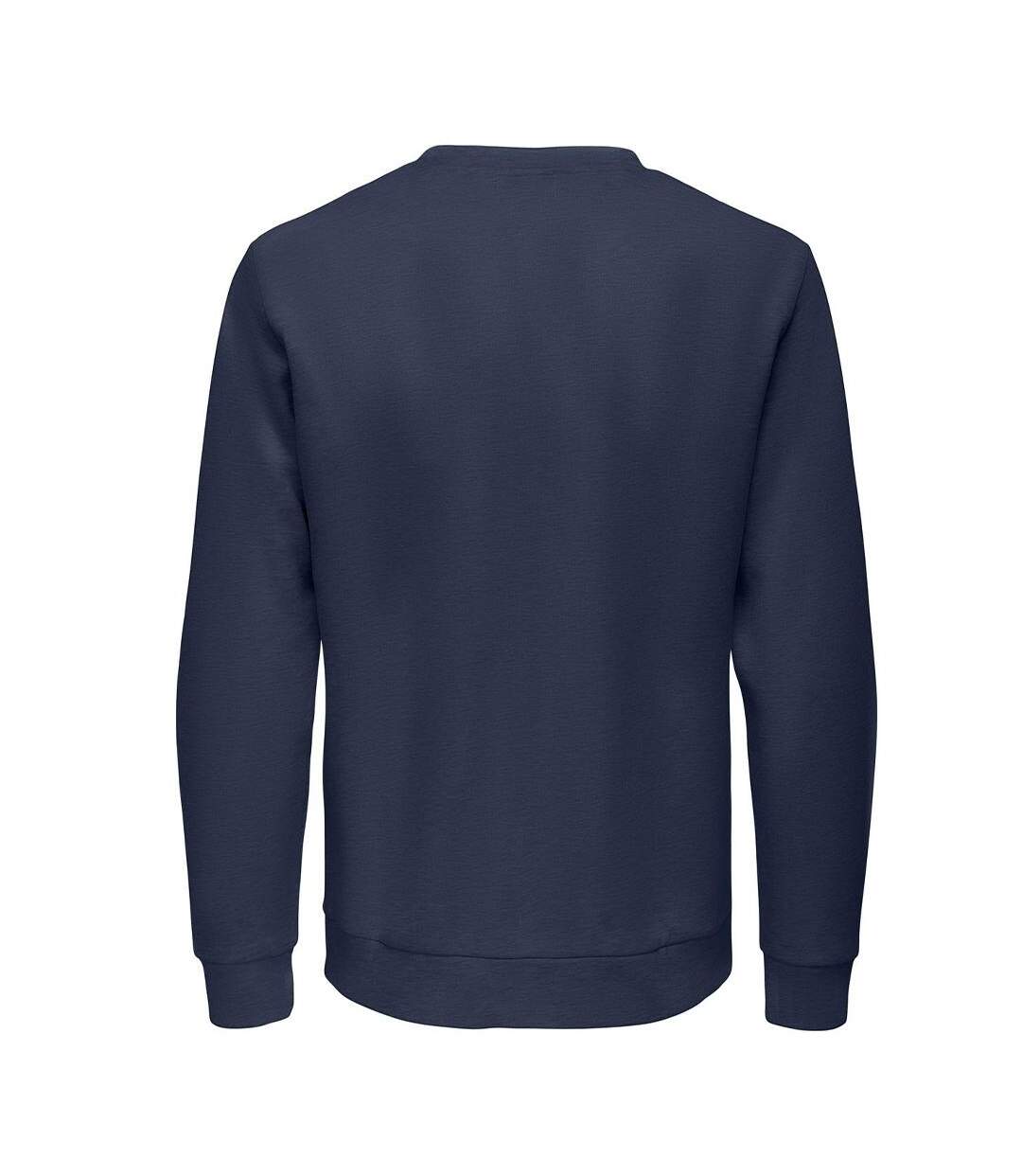 Sweat marine homme only & sons chase - l-2