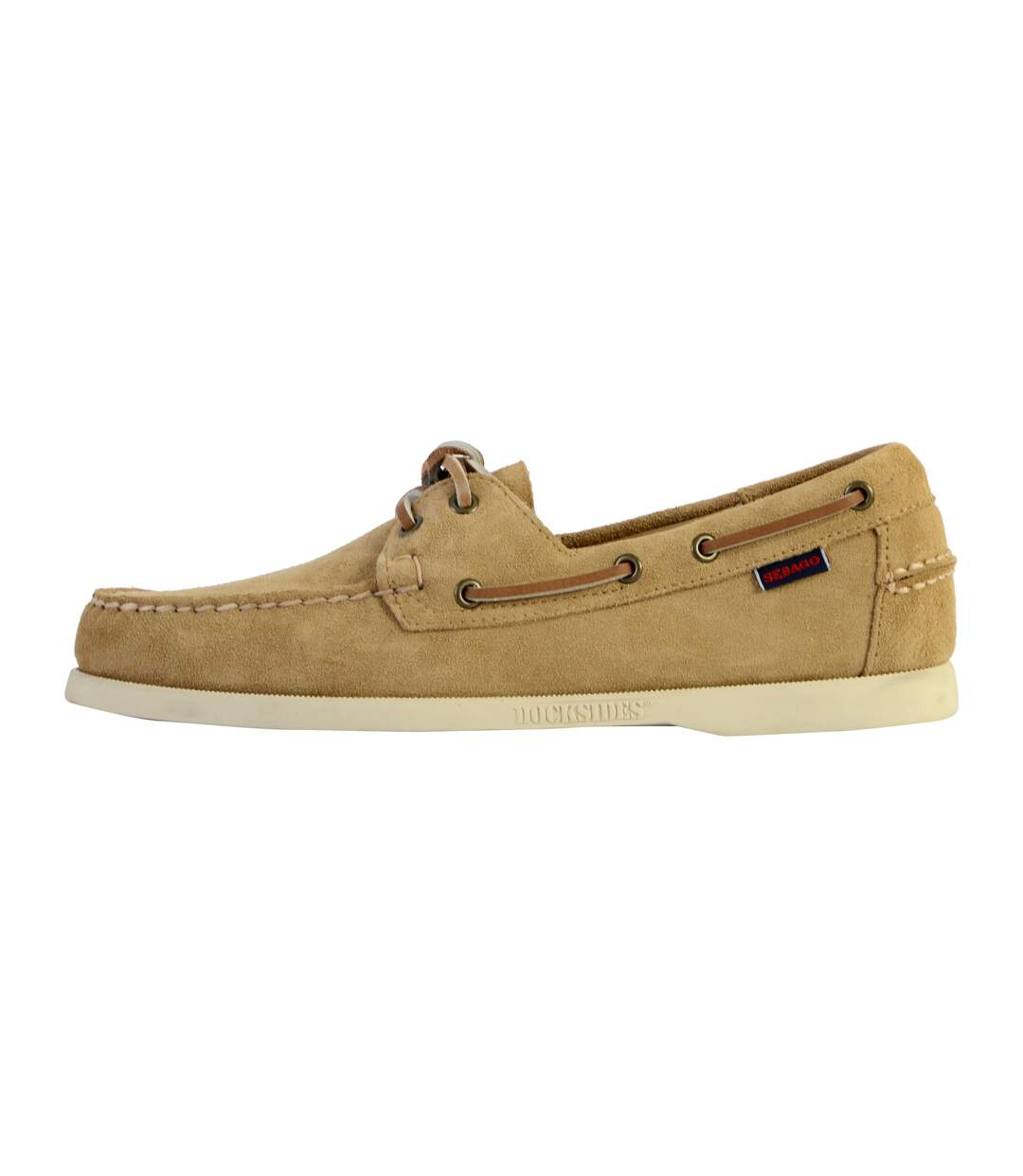 Mocassin Basse Cuir Sebago Portland Flesh Out-1