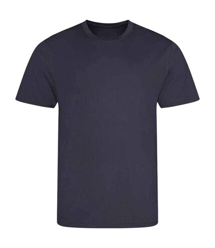 Mens t-shirt oxford navy AWDis Cool