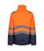 Mens 3 in 1 high-vis jacket orange/navy Regatta