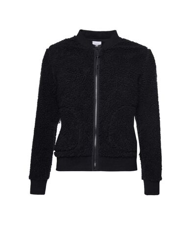 Bomber Noir sherpa Femme Superdry Storm Easy - 36