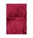 Debenhams Womens/Ladies Stripe Jacquard Robe (Wine) - UTDH5391