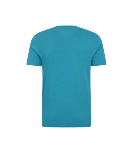 T-shirt take a hike homme bleu pétrole Mountain Warehouse