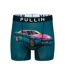 PULL IN Boxer Long Homme Microfibre K2000 Bleu