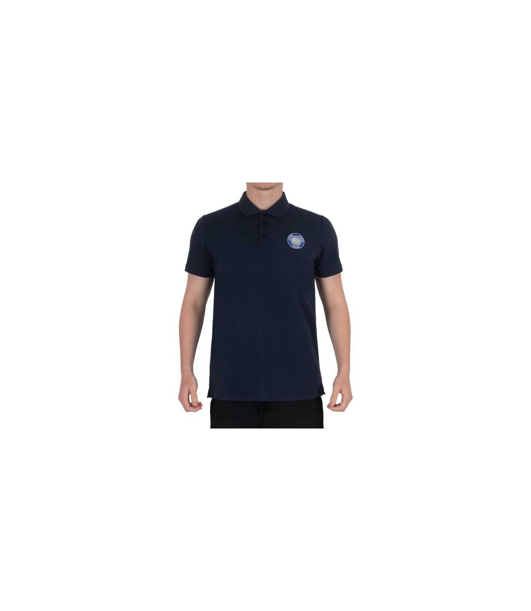 Mens Leeds Polo Shirt Navy Fan Originals-1
