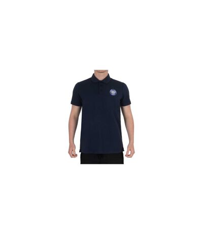 Mens Leeds Polo Shirt Navy Fan Originals