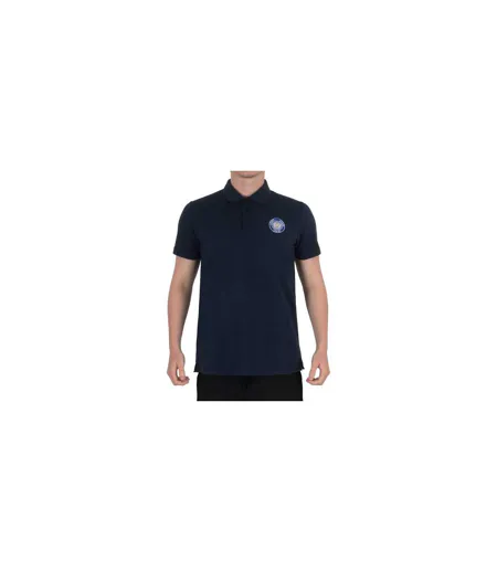 Mens Leeds Polo Shirt Navy Fan Originals