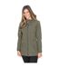 Trespass Womens/Ladies Kristen Longer Length Hooded Waterproof Jacket (Moss) - UTTP4195-4