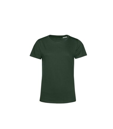 B&C Womens/Ladies E150 Organic Short-Sleeved T-Shirt (Forest Green) - UTBC4774
