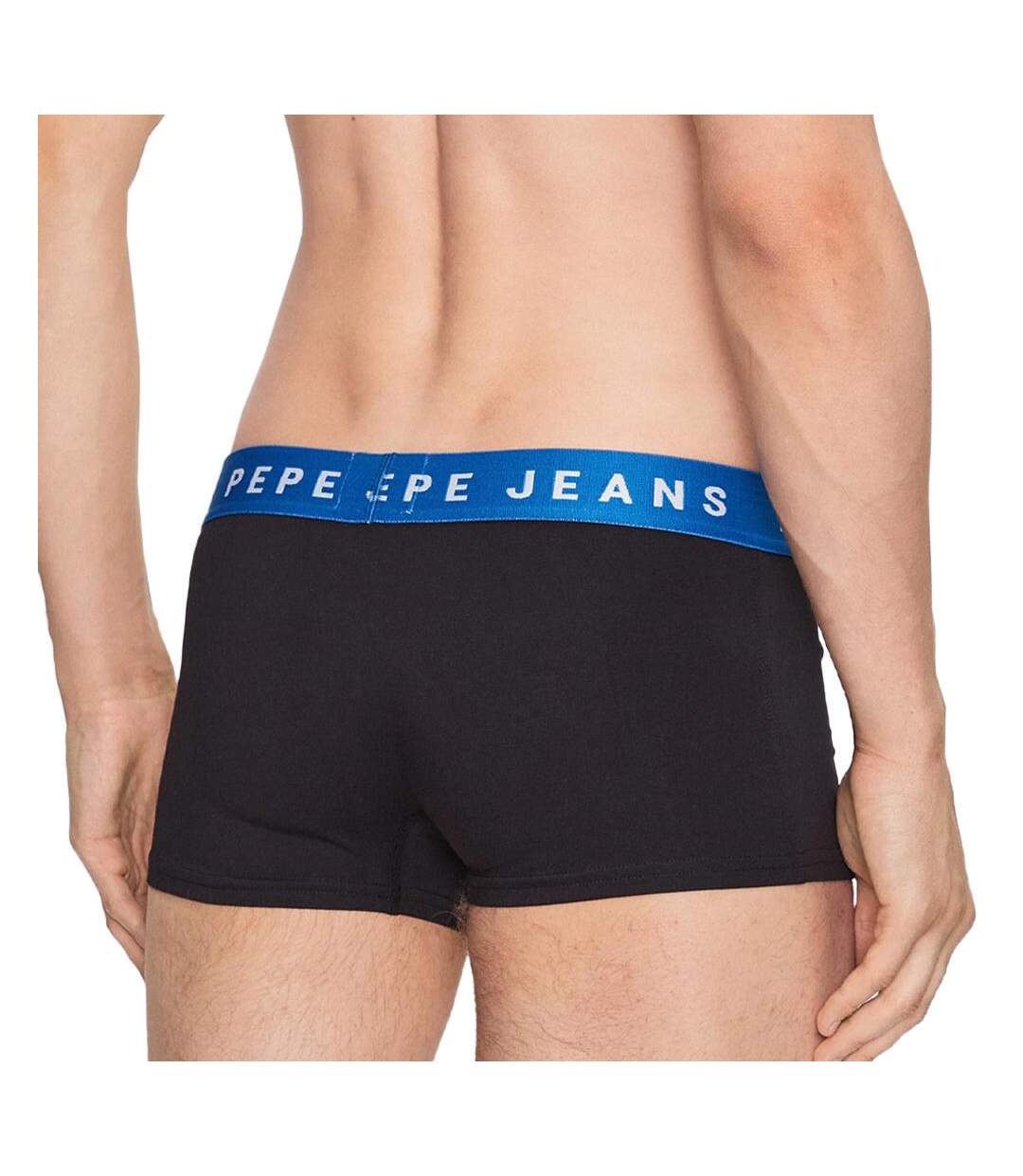 2x Boxers Noir/Blanc Homme Pepe Jeans PMU - L-3