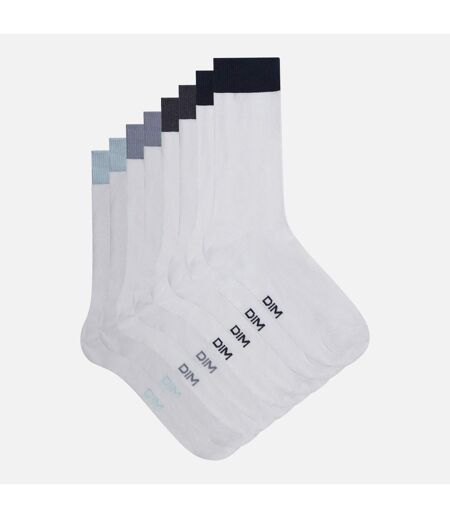 Lot de 4 paires de chaussettes coton peigné EcoDim