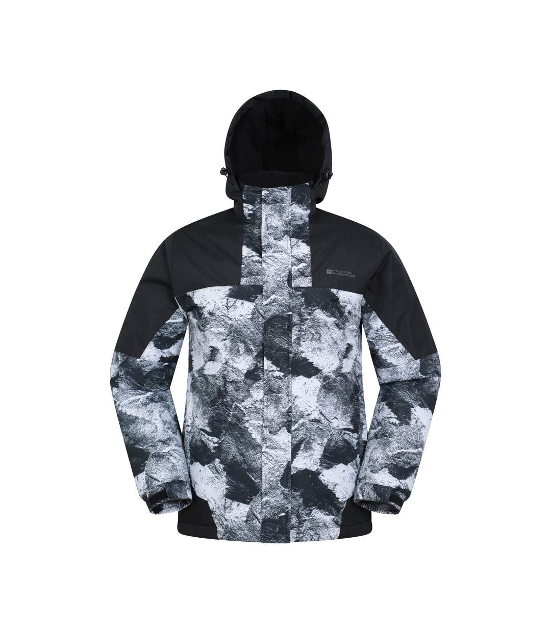 Blouson de ski shadow homme blanc Mountain Warehouse-1