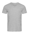 Stedman - T-shirt col V BEN - Homme (Gris chiné) - UTAB356