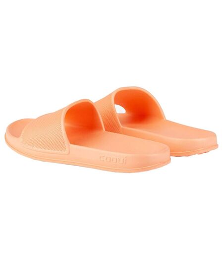 Womens/ladies Tora Sliders Orange Coqui