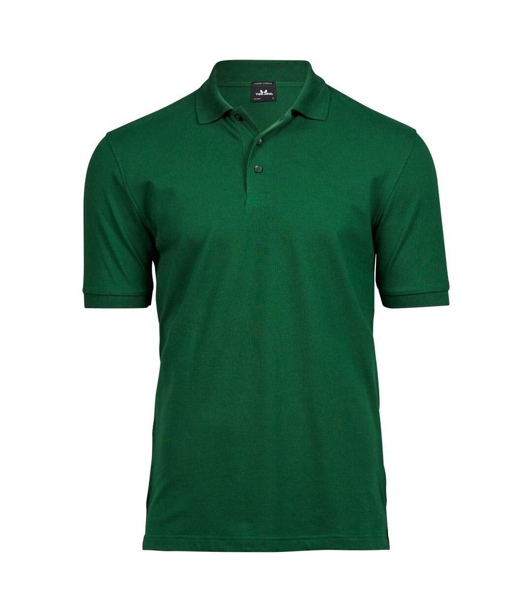 Polo Luxury Homme Vert Foncé TeeJays-2