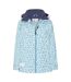 Womens/ladies Buttercups Waterproof Jacket Sky Blue Lazy Jacks-1