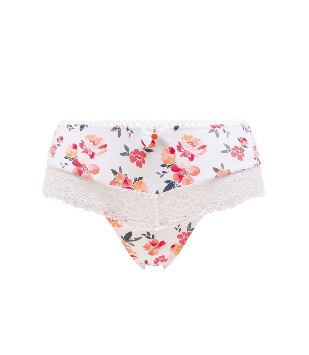 Shorty grande taille ivoire Aquarelle