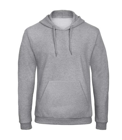 Sweat à capuche id.203 50/50 adulte gris chiné B&C B&C